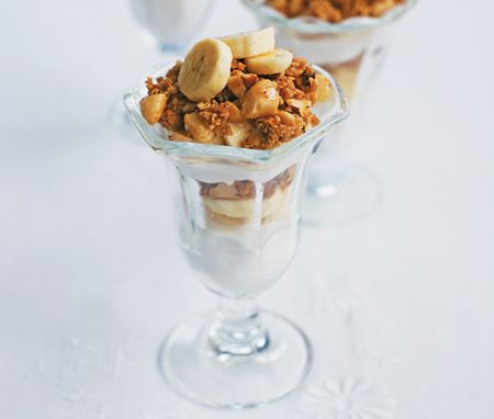 Brazil Nut and Banana Parfait