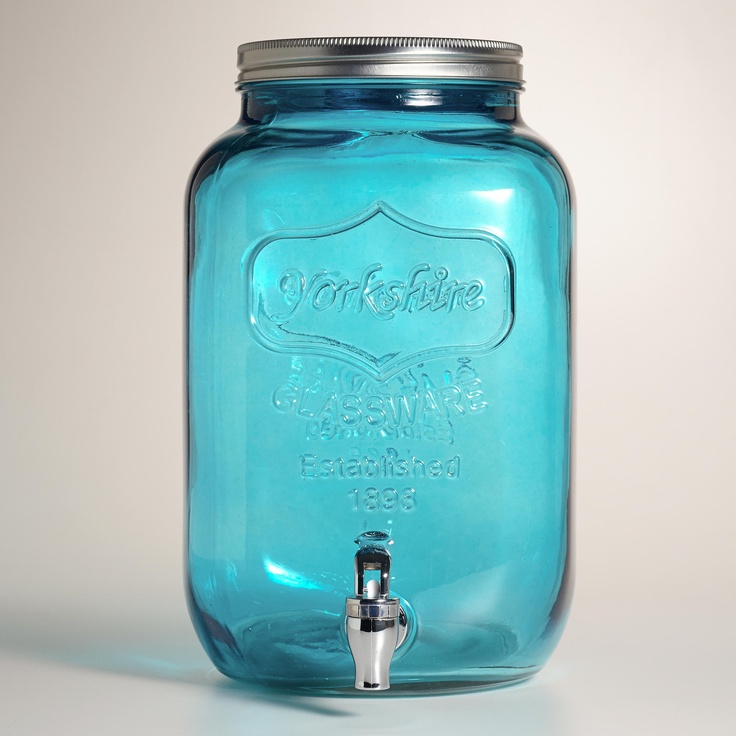 mason jar drink dispenser.