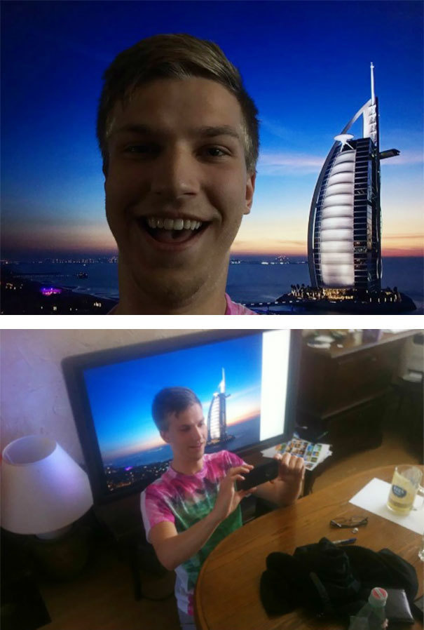 He's never even left the state.