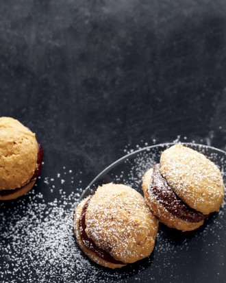 Pumpkin-Chocolate Whoopie Pies