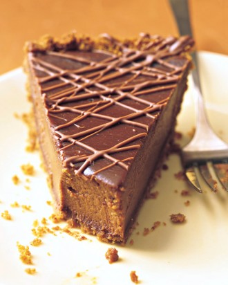 Triple-Chocolate Pumpkin Pie
