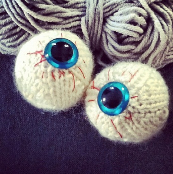 Knitted Eyeballs