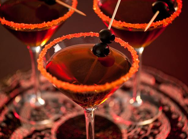 Black Devil Martini Recipe