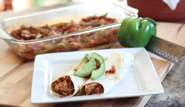 3. Baked Chicken Fajitas