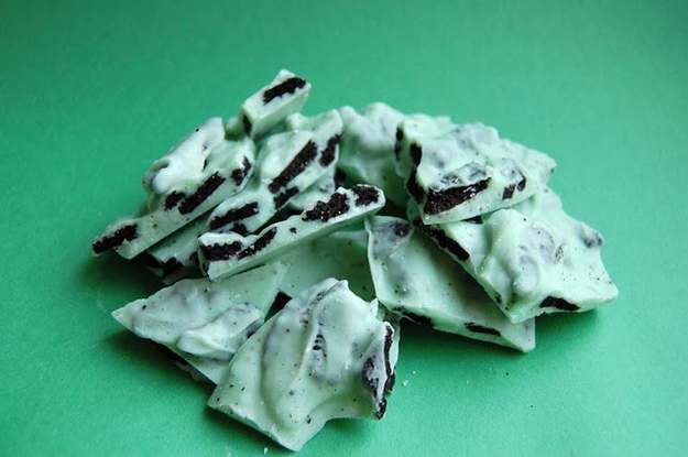 Mint Oreo Bark