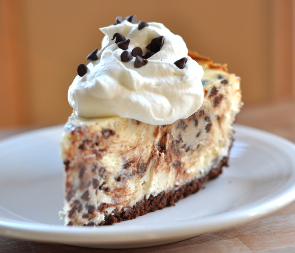 Chocolate Chip Cookie Dough Cheesecake