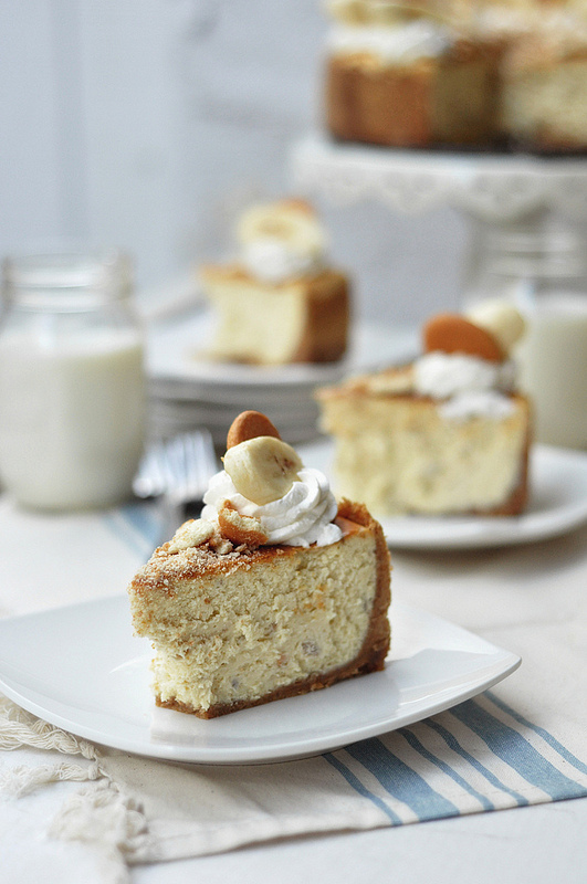 Bourbon Banana Pudding Cheesecake