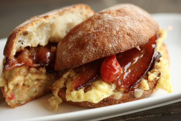 Espresso Maple Bacon Sandwich