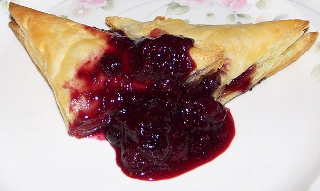 15. Strawberry Blueberry Turnovers