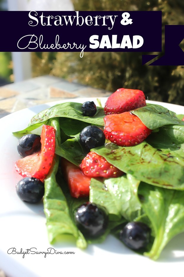 9. Strawberry &amp; Blueberry Salad