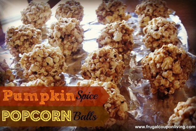 Pumpkin Spice Popcorn
