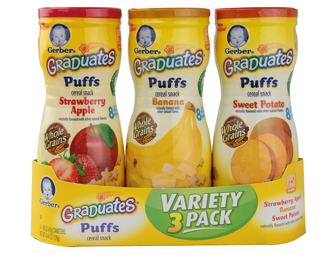 Puffs make for a delicious low calorie snack.