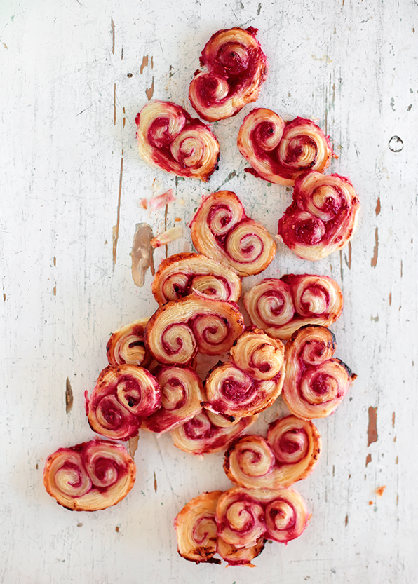 Raspberry Palmiers