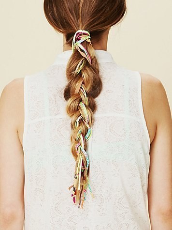 For a bohemian look, try incorporating braid ins &mdash; and mix them up!