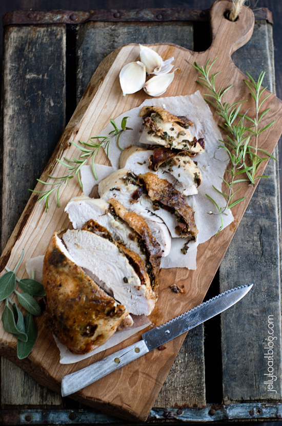 Bacon and Herb Roasted Turkey
