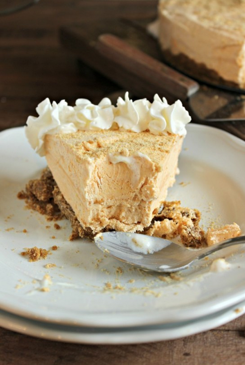 Frozen Pumpkin Cheesecake