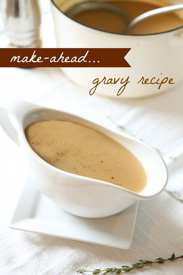 Make-Ahead Gravy