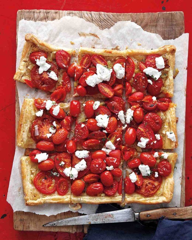 Tomato &amp; Goat Cheese Tart