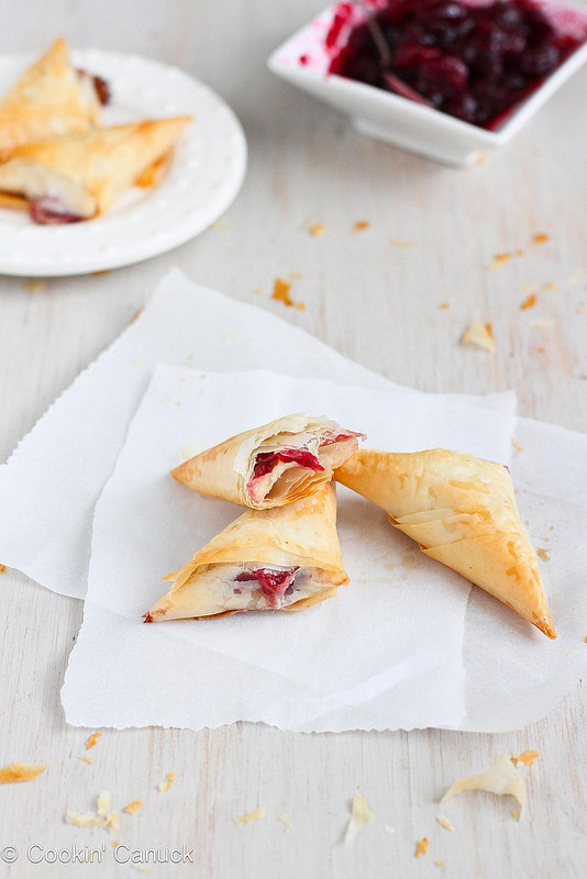 Brie and Phyllo Turnovers