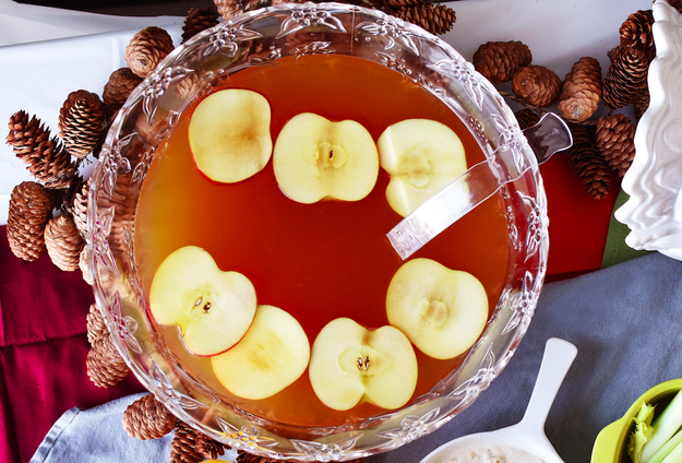 Double Cider-Bourbon Punch