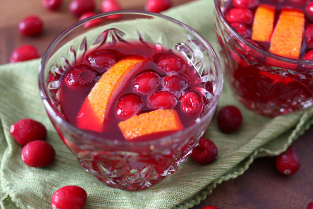 Orange & Cranberry Holiday Punch