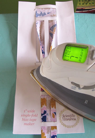 12. Print a bias tape template.