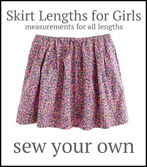 17. Save the skirt length chart.