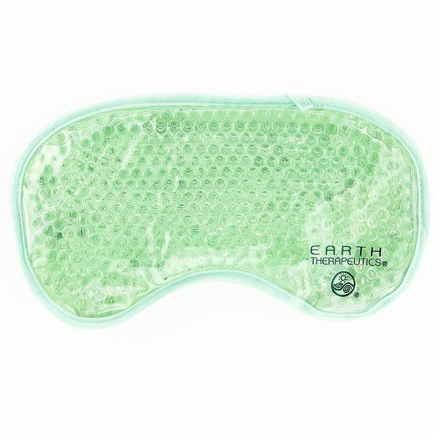 Go to bed wearing a soothing, cooling sleep mask.