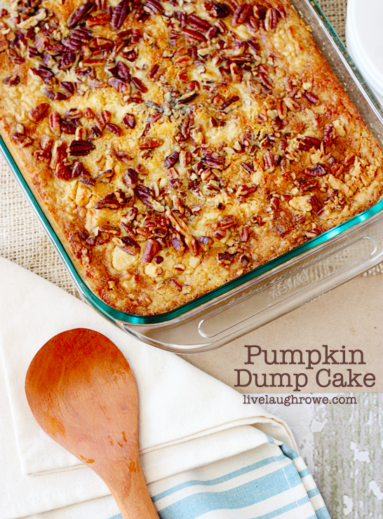 Pumpkin Dump Cake