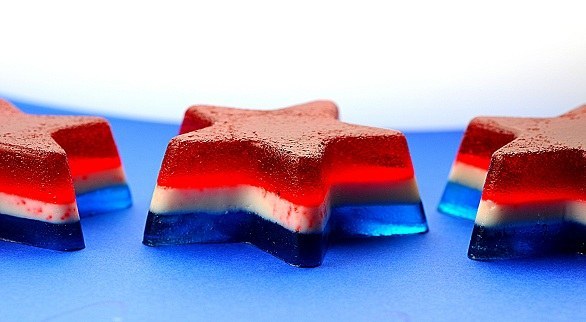 Bomb Pop Jelly Shots