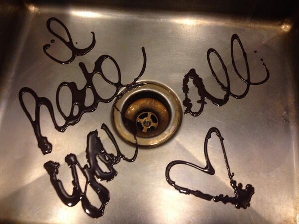 The horror of seeing a group of teenage girls enter the store, because you just know they're all going to order Frappuccinos.