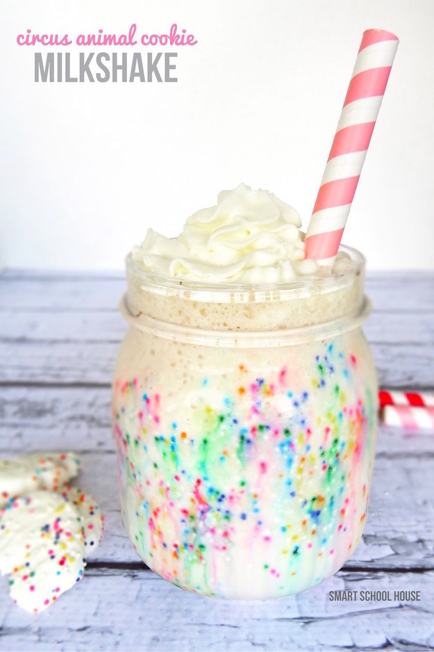 Circus Animal Cookie Milkshake
