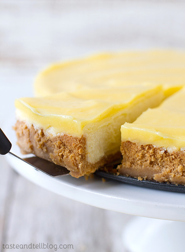 Animal Cracker-Crusted Lemon Cheesecake