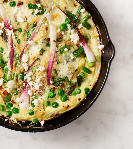 Spring Onion Frittata