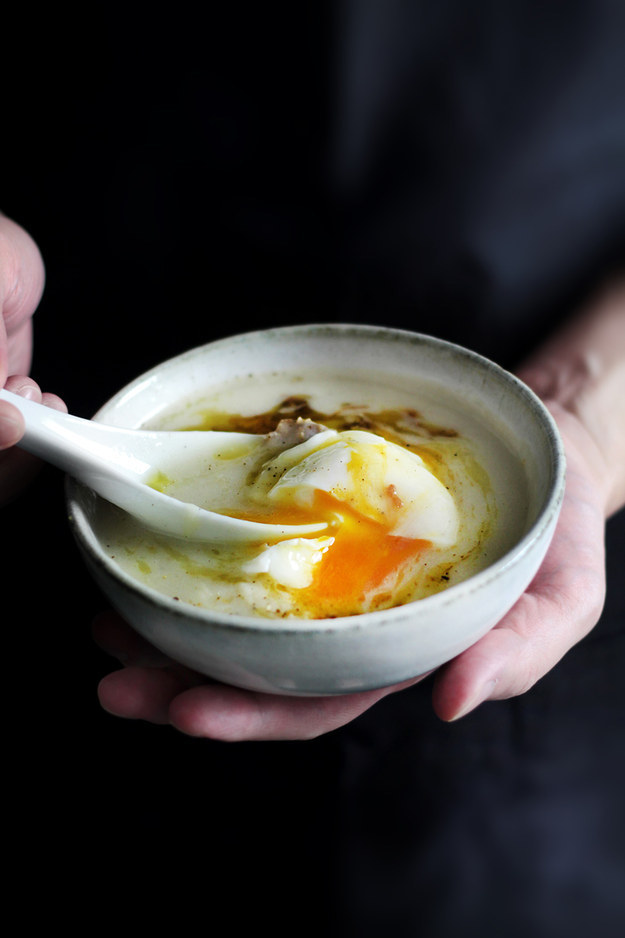 Poached Egg Soup