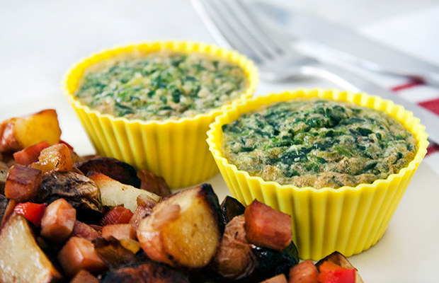 Green Egg Muffin Cups
