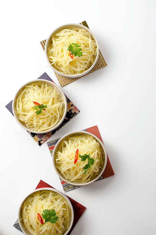 Spicy Shredded Potatoes