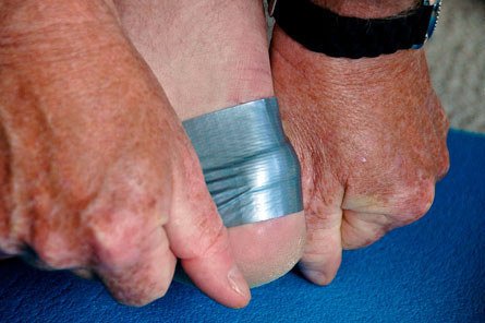 Even if you're going for a short hike, BRING DUCT TAPE.