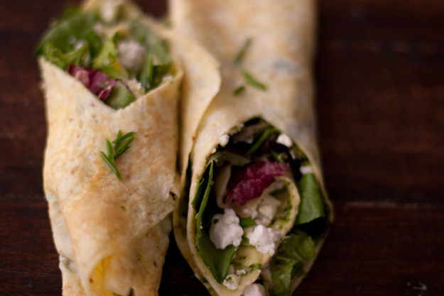 Skinny Omelet Wrap