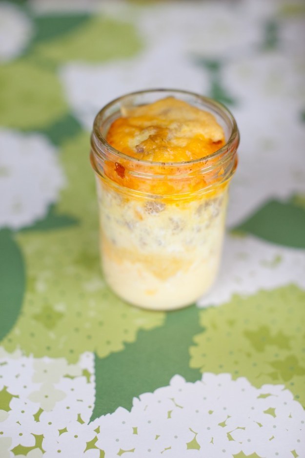 Mason Jar Breakfast Casserole