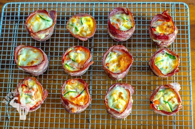 Turkey-Wrapped Potato and Egg Breakfast Muffins