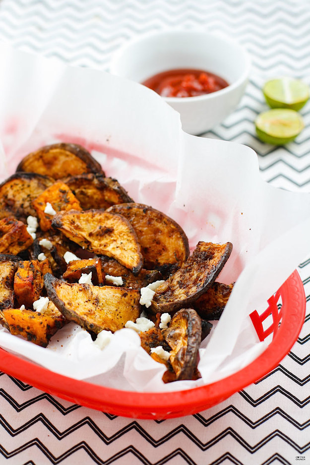 BBQ Baked Rutabaga Chips