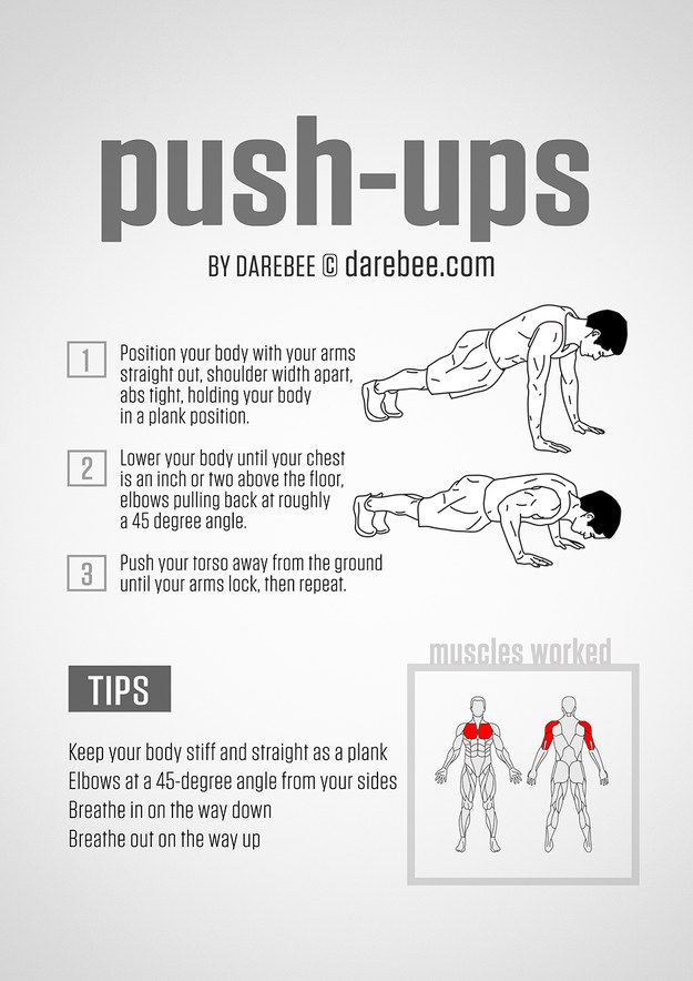 Then learn exactly how to actually do a real push-up.