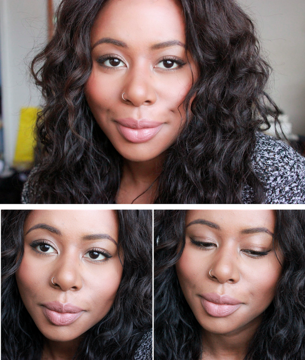 Stick to the "no makeup-makeup" style when you're feeling cute but caj.