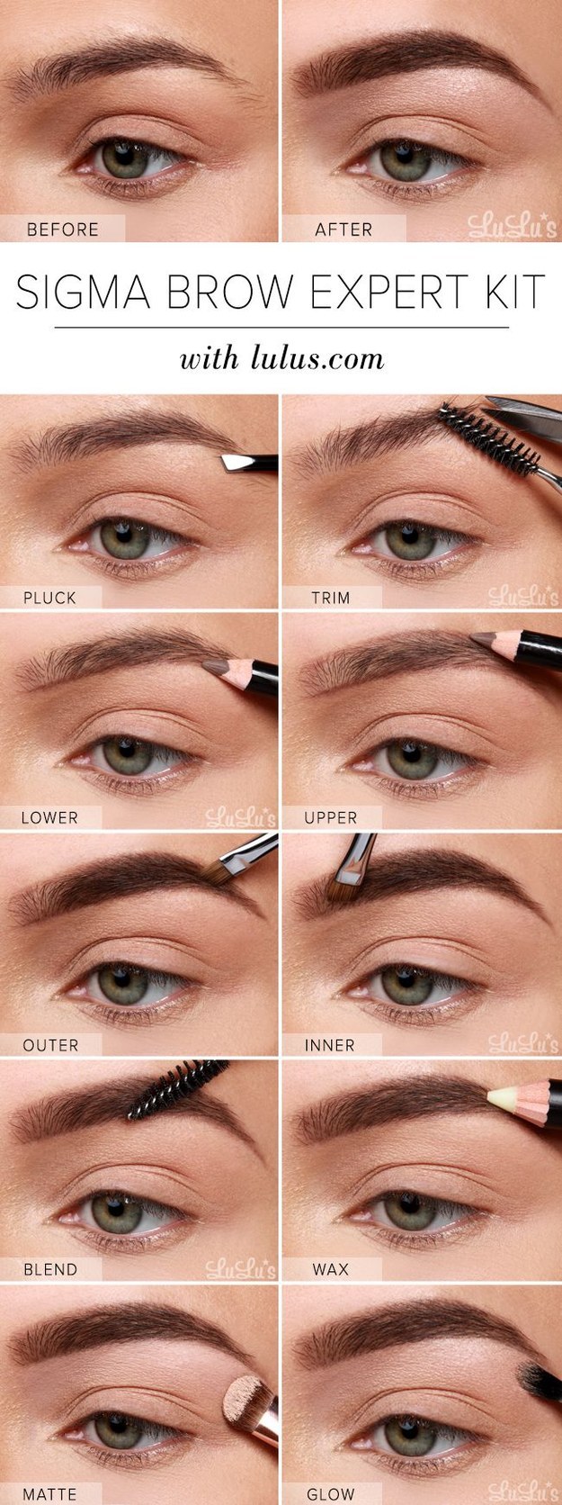 Get on that Cara Delevingne eyebrow grind.