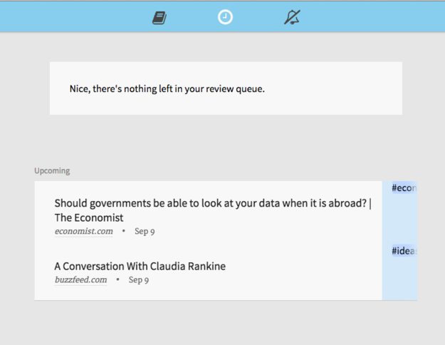 Use a proven studying algorithm called spaced repetition to learn material for the long term.