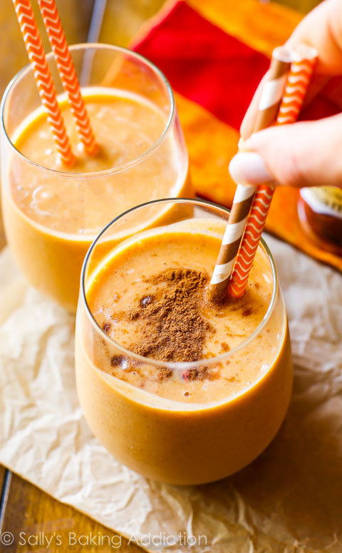 Pumpkin Pie Protein Smoothie