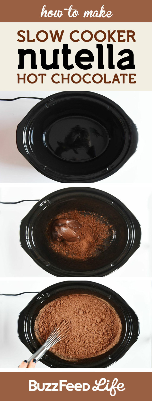 Nutella Hot Chocolate with Bourbon