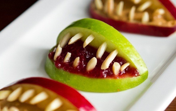 Vampire Apple Bites