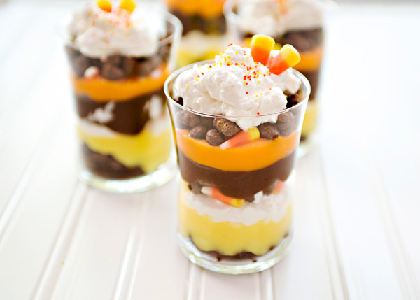 Candy Corn Parfait
